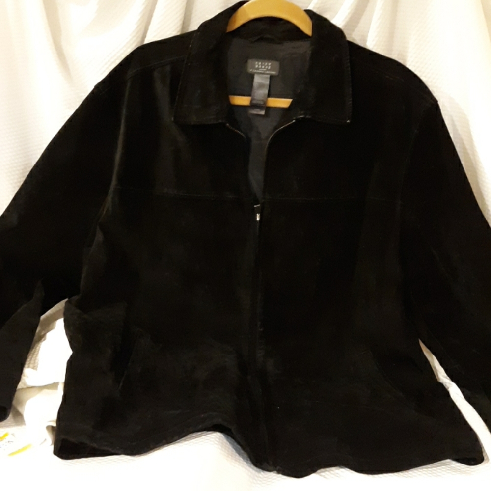 Crazy Horse black lambskin men's coat